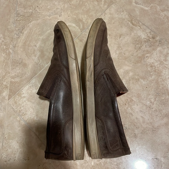 Ecco brown loafers in size 13 - Picture 5 of 6